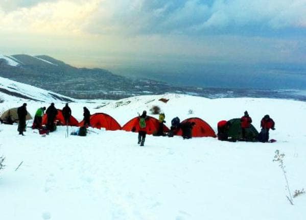 Artos Dağı Kış Tırmanışı